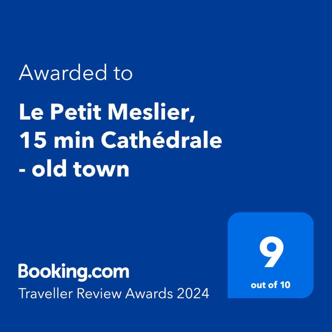Le Petit Meslier, 15 Min Cathedrale - Old Town Lejlighed Reims Eksteriør billede